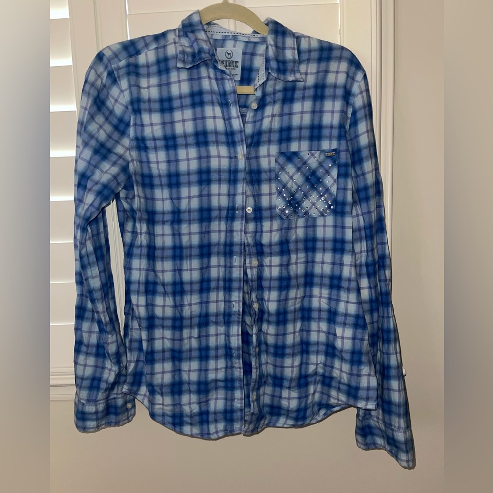 Victoria Secret PINK flannel shirt